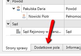 Na zakładce dokumentów przycisk postępowania wyświetli listę dokumentów ze wszystkich postępowań, a z zakładki zadania listę wszystkich zadań w tych postępowaniach.