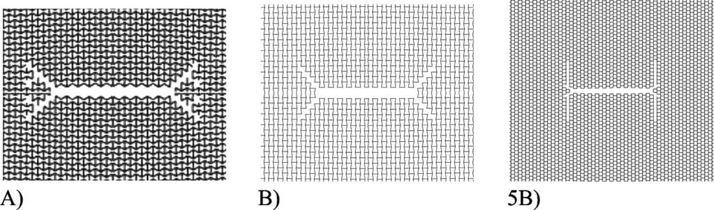 61 Parametry geometryczne badanych mikrotruktur T a b e l a 1 Struktura L [mm] h [mm] γ t [mm] 1) 1,5 1,5 80 0,15 2) 1,5 3,0 60 0,15 3) 3,0 4,0 60 0,15 4) 3,15 3,15 70 0,15 5) 1,5 3,0 90 0,15 Wyniki