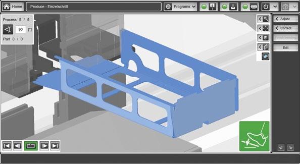 GIĘCIE 23 ByVision Bending Proste, łatwe w obsłudze i szybkie sterowanie pras krawędziowych Dzięki interfejsowi ByVision Bending gięcie staje się równie proste,