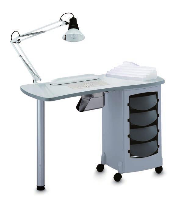 MANICURE MANICURE stolik do manicure 164 LX 164 LX manicure table 111 cm 74 cm 48 cm Stolik do manicure włoskiej produkcji.