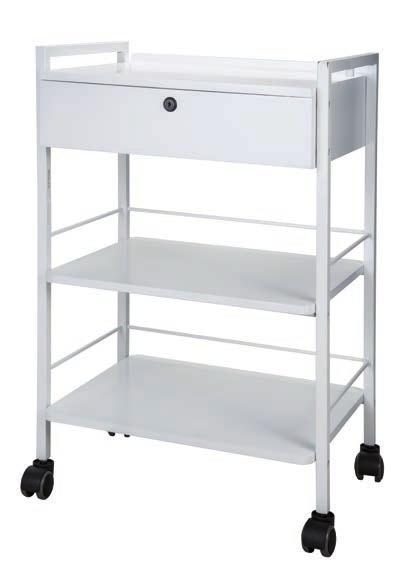 TABLES / TROLLEYS / STOOLS STOLIKI / POMOCNIKI / TABORETY pomocnik kosmetyczny IX IX beauty trolley 55 cm 83 cm 45 cm, półka shelf 45 cm 35 cm