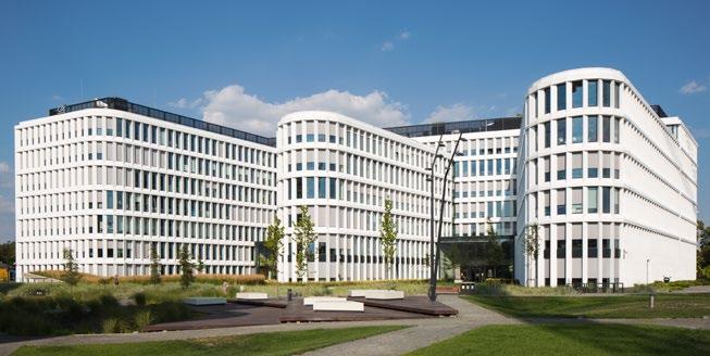 Ponad 90 000 m² nowoczesnej powierzchni biurowej i usługowej.