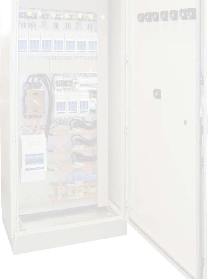 drzwi rzwi przeźroczyste Skrzynki rozdzielcze bez drzwi N/PE Szafy zawierają szyny N i PE x Zamki (szt.) 17.
