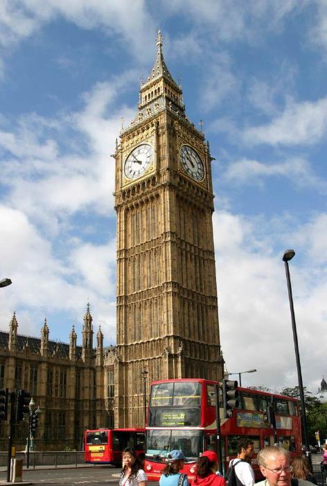 6. Big Ben The Clock Tower of the Palace of Westminster - is commonly known as the Big Ben.