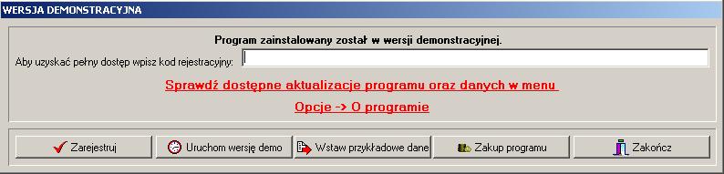 Hasło masterkey Dane te wpisujemy tylko raz, później są pamiętane UWAGA: jeżeli na komputerze, na którym jest zainstalowana baza danych działa inny program oparty o bazę Firebird lub Interbase może