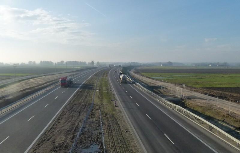 zakończenia wszystkich prac poza głównym ciągiem drogi nie będzie ona miała klasy S.