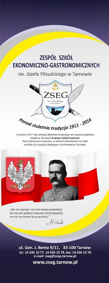 Miejski konkurs na projekt edukacyjny szkoły z zakresu wychowania patriotycznego: Tarnów i region w odzyskaniu niepodległości w 1918r.