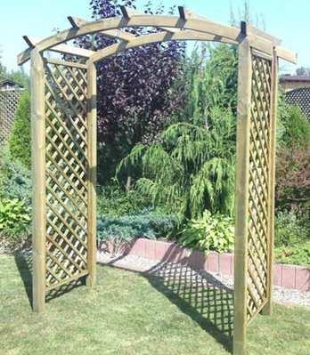 165 X 75 CM PERGOLA WYPUKŁA