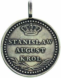 1014 *1014. Stanis aw August Poniatowski, medal za d ugoletnià s u b autorstwa J. F.