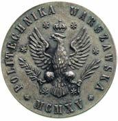 medal na wskrzeszenie wy szych uczelni polskich w Warszawie w 1915 r.