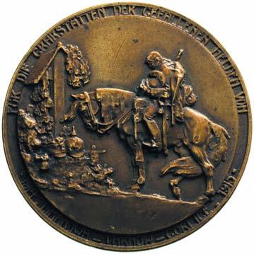 1074 *1074. medal jednostronny autorstwa Franza Mazury 1915 r.