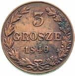 3 grosze 1840, Warszawa,