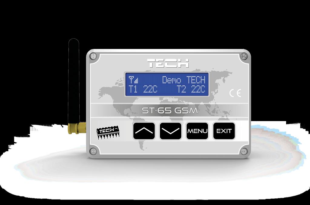 Sterowniki do kotłów ST-65 GSM Sterownik specjalistyczny /