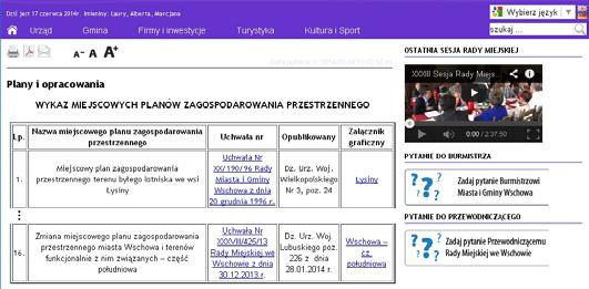 3. Sposoby publikacji planów Automatyzacja planów zagospodarowania przestrzennego jest zabiegiem, który prowadzi do zastąpienia przez algorytmy udziału człowieka w procesie analizy funkcji terenowych