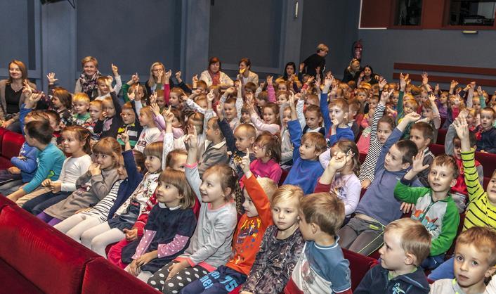 SEKCJA DZIECIĘCA warsztaty edukacji ekologicznej i projekcje filmowe dla dzieci W tym cyklu, dla najmłodszych widzów oraz