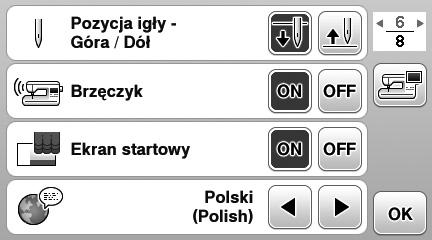 (stron 53) 4 Jko śig użytkowy wyirz opję Śig prosty (z lwj) -0 lu Śig prosty (n śroku) -03. Bęzi on wyirn utomtyzni po włązniu mszyny.