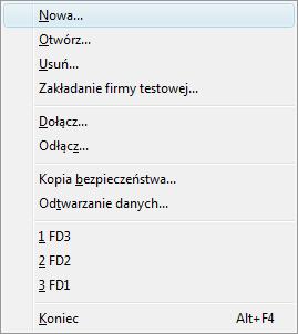 czynności związane z administrowaniem danymi firmy.