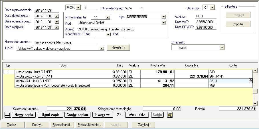 6 36 Podręcznik użytkownika Symfonia Finanse i Księgowość Rys.