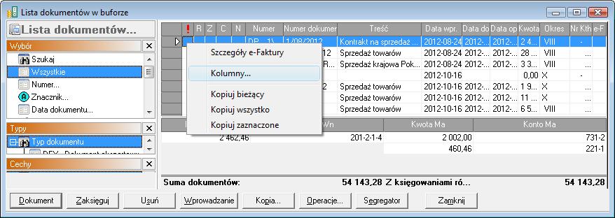 Natomiast przycisk Dołącz służy do podłączania e-faktury, jeżeli jeszcze nie została do tej pory podłączona. Rys.