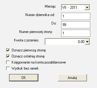 Zestawianie danych 8 33 Obroty rozpoczęcia Zestawienie obrotów rozpoczęcia można oglądać i drukować po wybraniu zakładki Dokumenty w menu zakładkowym Raporty, a następnie polecenia Obroty rozpoczęcia.