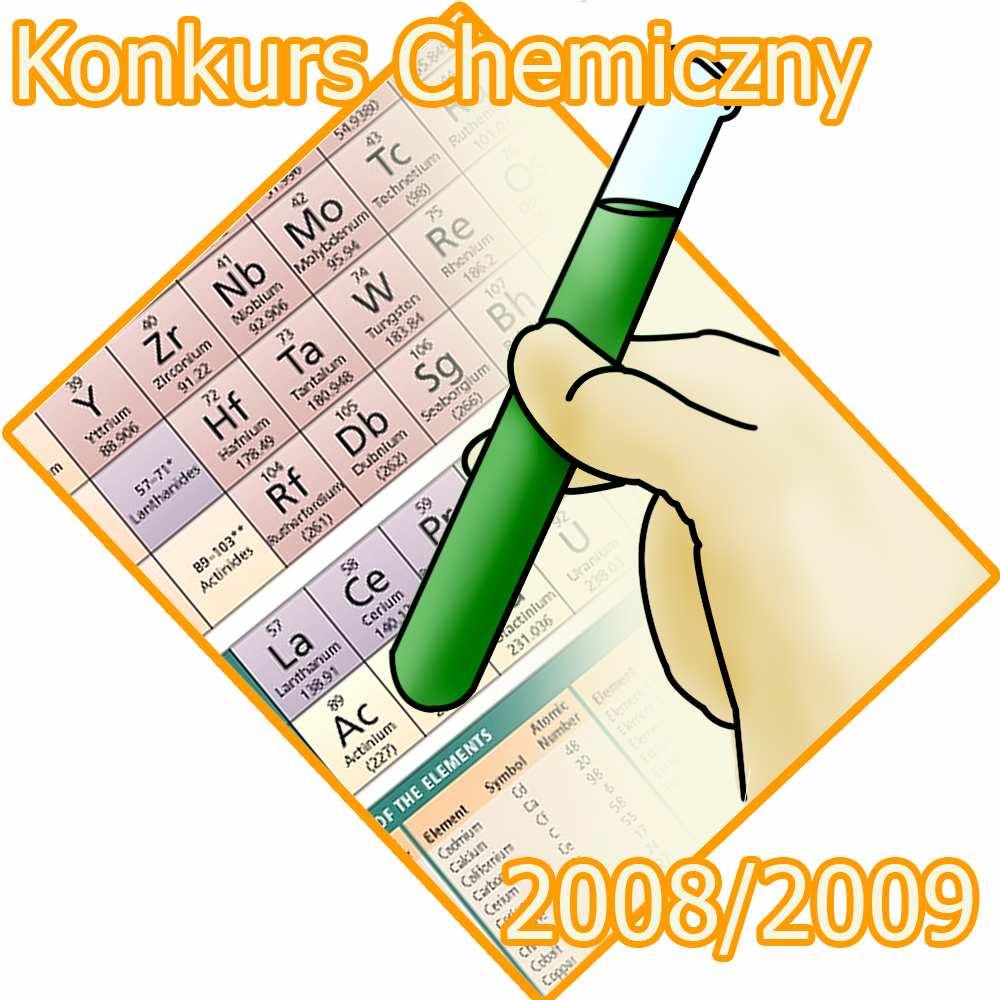 ... kod ucznia Małopolski Konkurs Chemiczny dla Gimnazjalistów Etap II (rejonowy) 21 stycznia 2009 roku Wypełnia rejonowa komisja konkursowa 1. Zadanie 1. 2. 3. 4. 5. Suma 2.