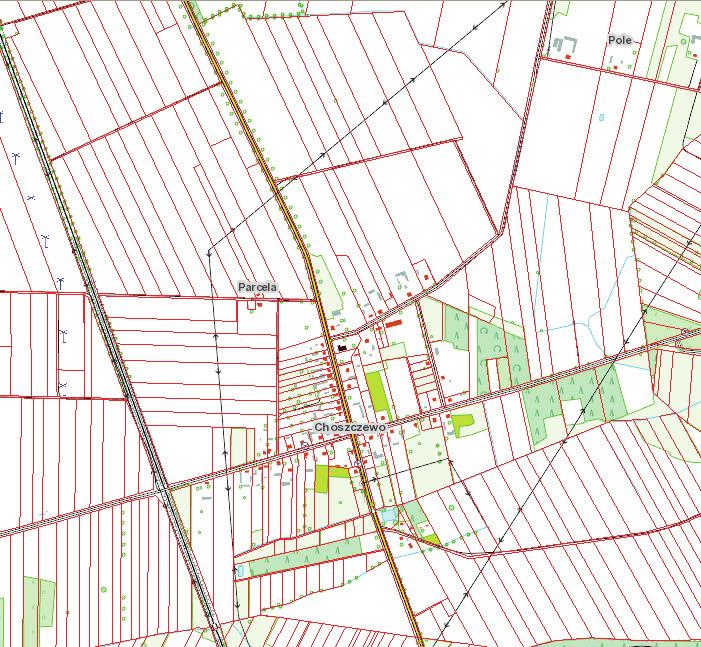 Zagadnienia morfogenezy i przemian rozplanowania wsi [ ] we wschodniej części gminy 131 Ryc. 8.