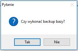 z poziomu zarządzania aplikacją POSTGRESQL program pgadmin III w Menu: Narzędzia -> Tworzenie kopii zapasowej (po uprzednim zaznaczeniu bazy danych EWIF). 3.