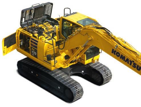 Komatsu przy użyciu oryginalnych części Komatsu.