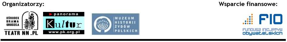 Śladami Żydów na Lubelszczyźnie Warsztat dla młodzieży gimnazjalnej lub licealnej Cmentarz żydowski Ośrodek Brama Grodzka Teatr NN.