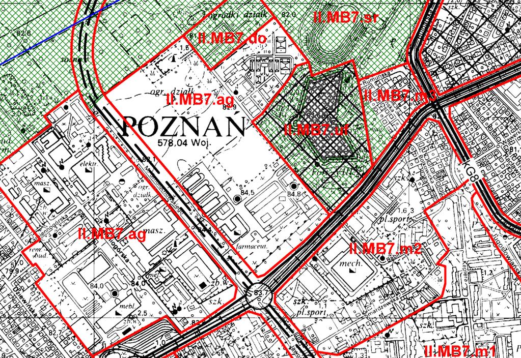 Studium - uwagi nieuwzględnione w części lub