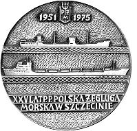 14 Medale grupy 2. 1975 XXV lat P.