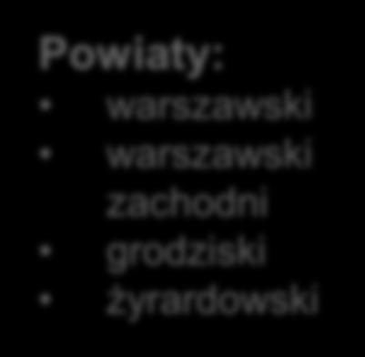 Powiaty: warszawski