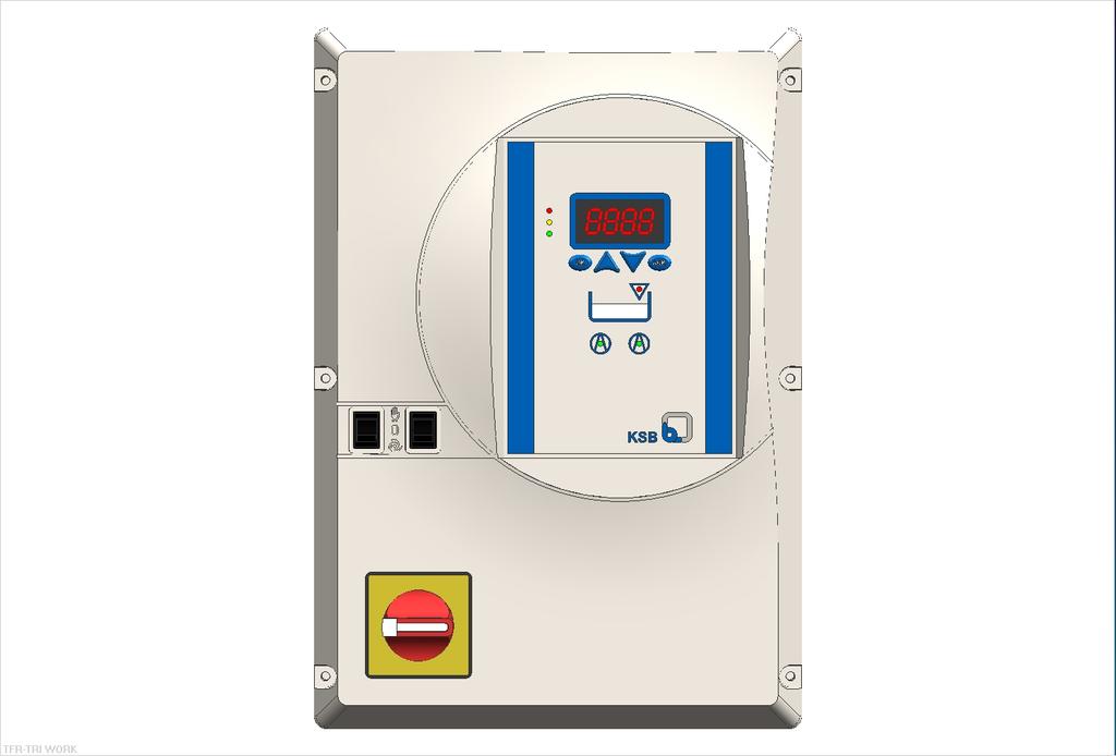 Typ: BC 00 DFNO 00-00 / BC 00 DPNO 00-00 ~00 V AC, rozruch bezpośredni do 0 A, pneumatyczny czujnik ciśnienia spiętrzania Ama-Porter ND - 00 V AC Amarex N - wersja niezgodna i zgodna z ATEX Stacja