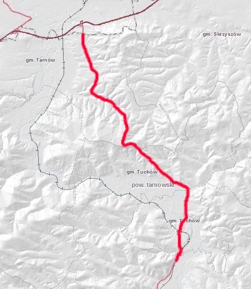 Droga wojewódzka nr 977 na odcinku Tarnów - Tuchów 37. Droga wojewódzka nr 977 na odcinku Tarnów - Tuchów 37.1.