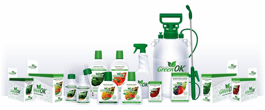 Katalog produktów GreenOK Aktywatory wzrostu z Torfu Nawozy organiczne &
