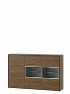 74) 3 door sideboard (optional lighting p.