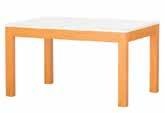 x 70 x 27 cm SALVO 40 stół rozkładany 136-210 x 76 x 90 cm extendable table 136-210 x 76 x 90 cm SALVO 101 krzesło t apice r o w a n e