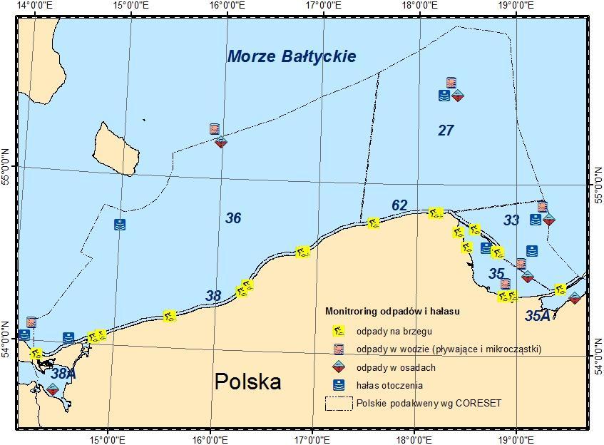 Odpady przyswojone przez zwierzęta morskie Proponuje się pilotażowe badania odpadów przyswojonych przez ptaki i ssaki oraz ryby morskie, które mogą być wykonane przez instytucje i uczelnie prowadzące