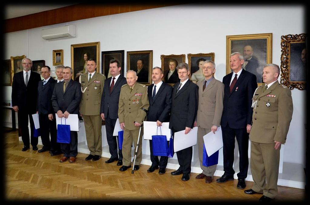 Spotkania i wydarzenia 3 marca - w ramach obchodów Narodowego Dnia Pamięci Żołnierzy Wyklętych w Muzeum Regionalnym w Jaśle odbyło się uroczyste wręczenie Patentów Oficerskich oraz Odznaki