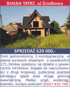 14 Ogłoszenia drobne CZWARTEK, 21 września 2017 Praca Praca w sklepie metalowym w Nowym Targu, mile widziane doświadczenie w branży,cv na E-meila uzycha@wp.