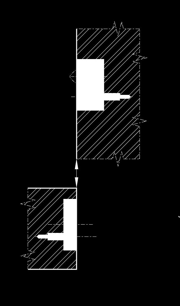 SLK-8A machining data. Montaż zatrzasku Holder assembly.