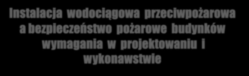 Instalacja wodociągowa