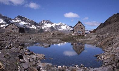 ALPEN Pod ötztalskie lodowce Obergurgl (1907)