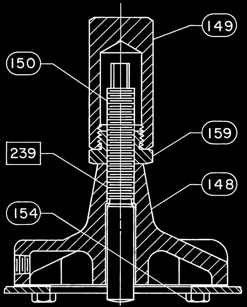 Siłowniki 667 wielkość 30/30i-76/76i i 87 Instrukcja obsługi Ilustracja 23. Ogranicznik ruchu do góry styl 12 (zamontowany na obudowie) Ilustracja 24.