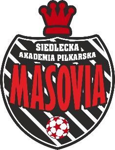 Regulamin Siedleckiej Akademii Piłkarskiej MASOVIA 1 Zasady ogólne 1. Akademia Piłkarska działa w ramach stowarzyszenia Siedlecka Akademia Piłkarska MASOVIA nr KRS: z siedzibą w Siedlcach, ul.