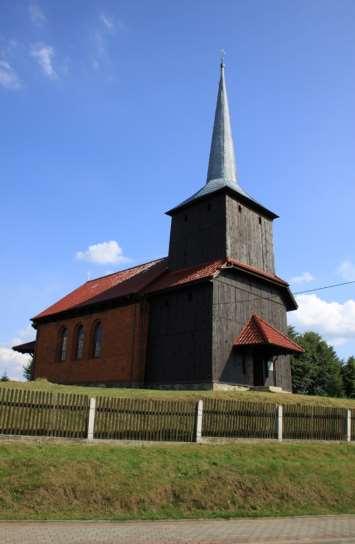 Brzeźnica, dekanat Jastrowie - wieża 1650 r.