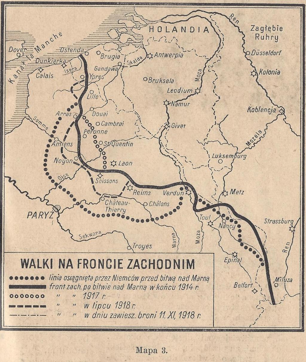 Dalsze jednak walki trwające do końca 1914 r. nie przyniosły rozstrzygnięcia.