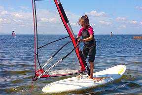 WINDSURFING Podstawy windsurfingu na pięknym i