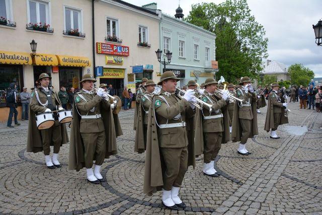 Obchodom wojewódzkim święta Straży Granicznej, towarzyszyły uroczyste zbiórki