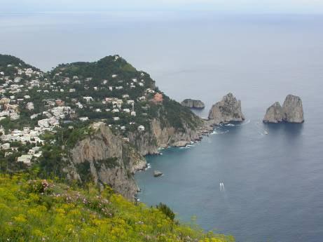 Geoturystyka Klifowe wybrzeże wyspy Capri (M.